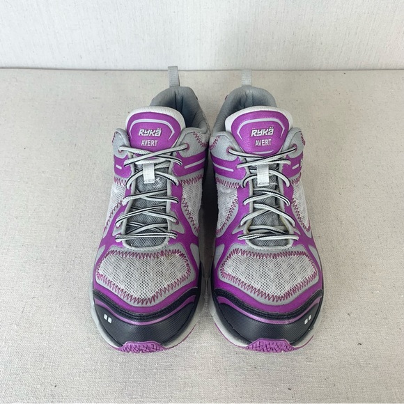 Ryka~Women’s Avert Low Gray/Purple Running/Athletic Shoes~Sz 9.5 - Picture 3 of 15